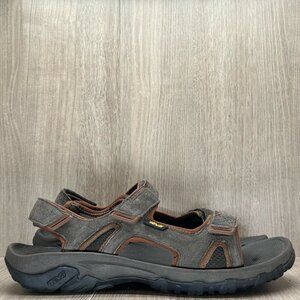 Teva Sandals Mens Size 12 Katavi 2 Adjustable Trail Hiking Suede Brown 1019192